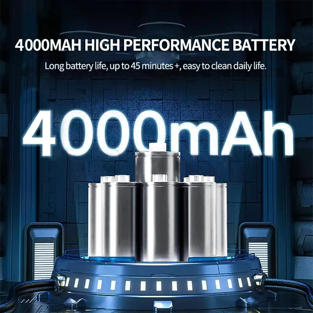 Cordless Car Vacuum Cleaner With Powerful Suction And Extended Battery Life