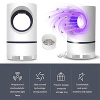 UV Insect Trap For Indoor And Outdoor Mosquitoes And Flies