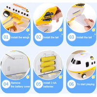 Toy Airplane Set For Kids With Multiple Planes And Accessories