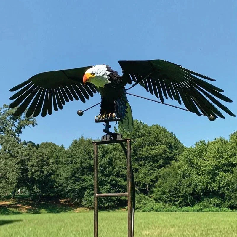 Bird Patio Decoration Garden Art Outdoor Yard Hanging Sculpture