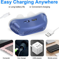 Portable Micro Sleep Support Device For Travel And Anti-Snoring