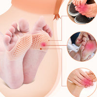 Metatarsal Pads Breathable Gel Cushions For Ball Of Foot, Set Of 2