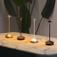 Wireless LED Table Lamp With Adjustable Brightness And Elegant Design