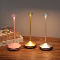 Wireless LED Table Lamp With Adjustable Brightness And Elegant Design
