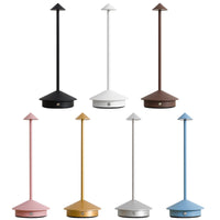 Wireless LED Table Lamp With Adjustable Brightness And Elegant Design