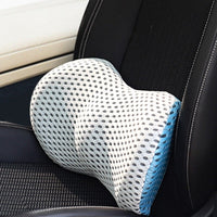 Lumbar Support Cushion Ergonomic Memory Foam Back Comfort Pillow