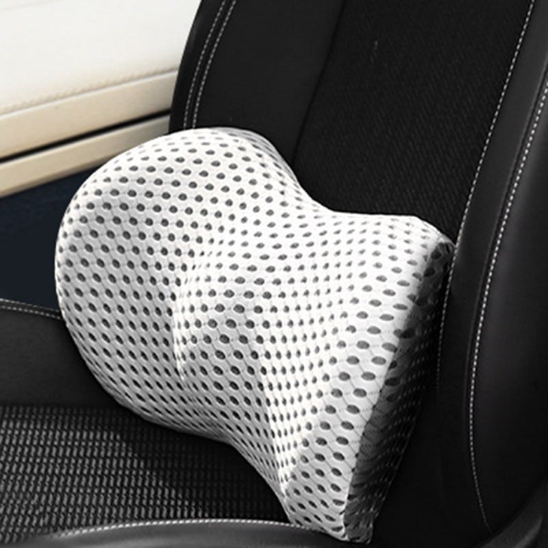 Lumbar Support Cushion Ergonomic Memory Foam Back Comfort Pillow