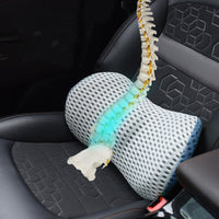 Lumbar Support Cushion Ergonomic Memory Foam Back Comfort Pillow