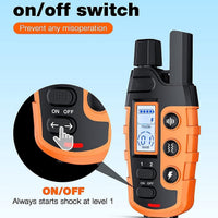 Remote Dog Training Collar 1000m Waterproof Rechargeable E-Collar