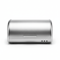 Silver Stainless Steel Bread Box - Storage Items for kitchen