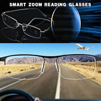 Progressive Prescription Sunglasses With Smart Photochromic Tint And Anti-Glare