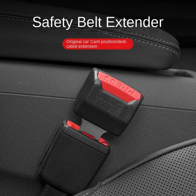 Car Seat Belt Extender 2-Pack With Adjustable Clip For Cars