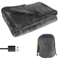 Heated Blanket Cordless Battery-Powered Electric Rechargeable For Indoor Outdoor Use