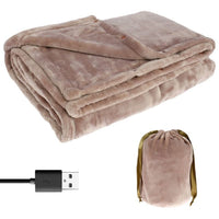 Heated Blanket Cordless Battery-Powered Electric Rechargeable For Indoor Outdoor Use