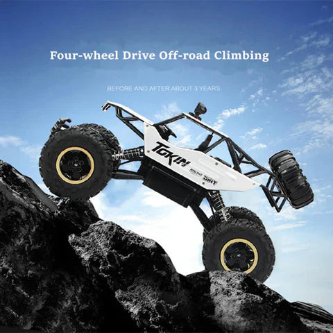 Monster Truck Toy For Kids Ages 3+ Durable Off-Road Vehicle
