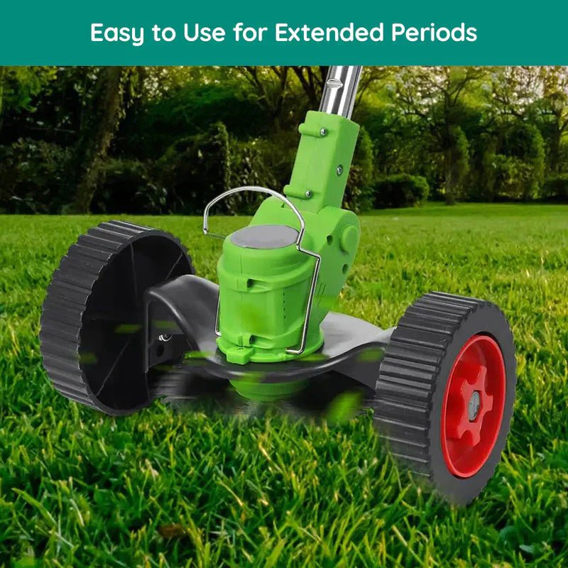 Cordless Grass Trimmer, Battery-Operated Powerful Electric, Rechargeable For Yard Use