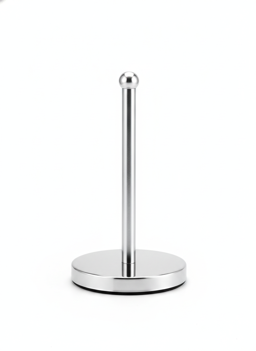 Silver Stainless Steel Paper Towel Holder - Stainless Steel Collection