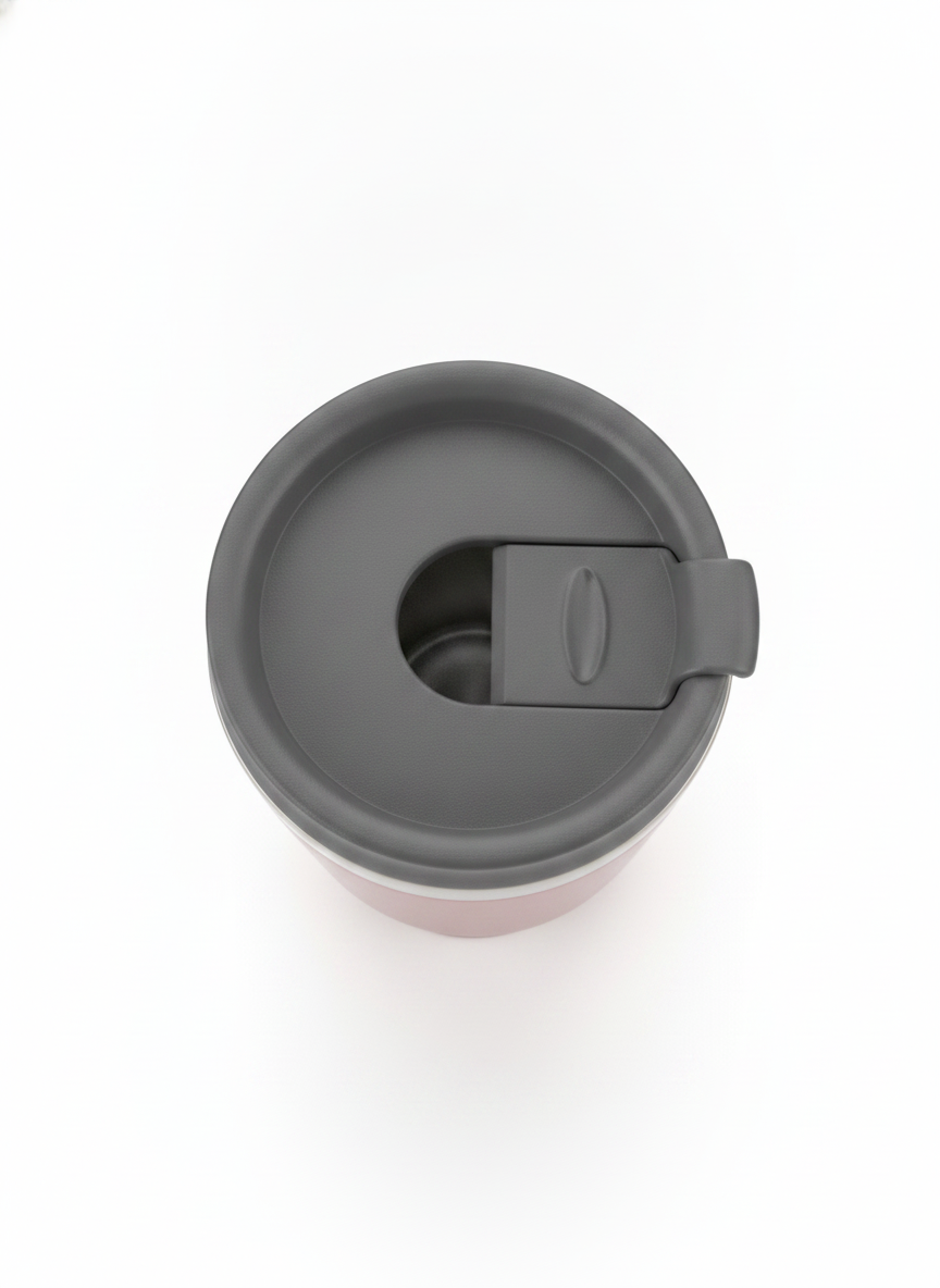Red Stainless Steel Travel Mug - Mugs