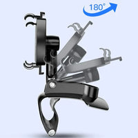 Car Phone Holder Adjustable 360° Rotating Mount With Secure Grip