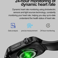 Smartwatch For Seniors With Blood Pressure And Glucose Tracking