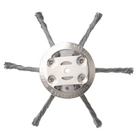 Weed Trimmer Head Steel Wire Replacement For Universal Fit