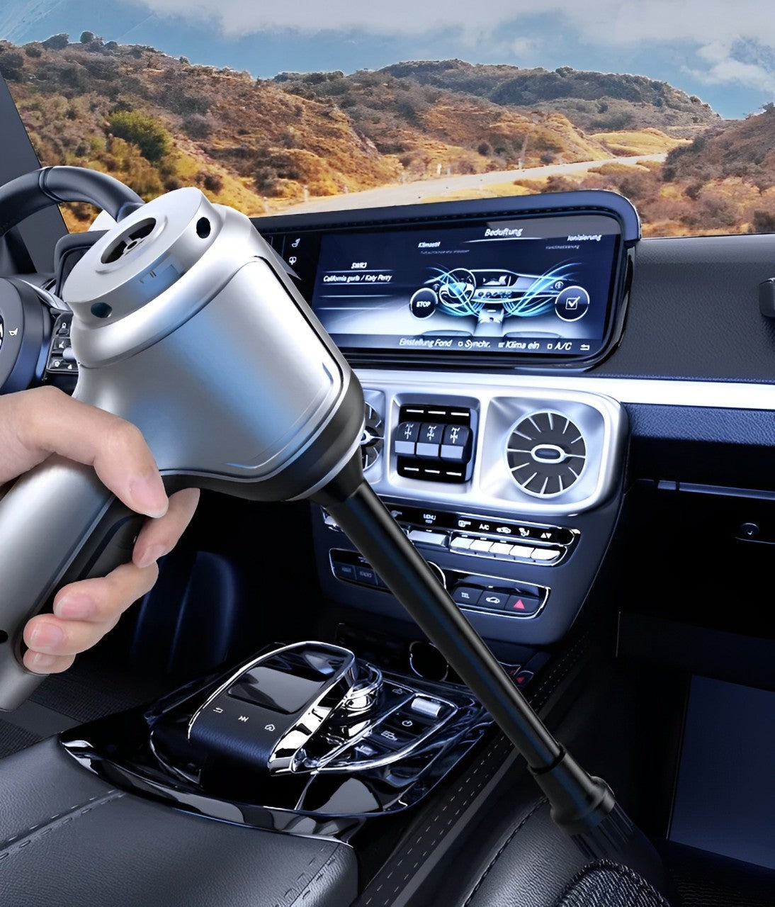 Cordless Car Vacuum Cleaner With Powerful Suction And Extended Battery Life