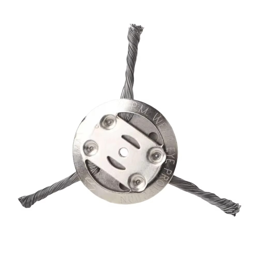 Weed Trimmer Head Steel Wire Replacement For Universal Fit