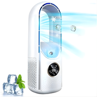 Portable Air Conditioner Blade-Free Silent Cooling For Small Rooms