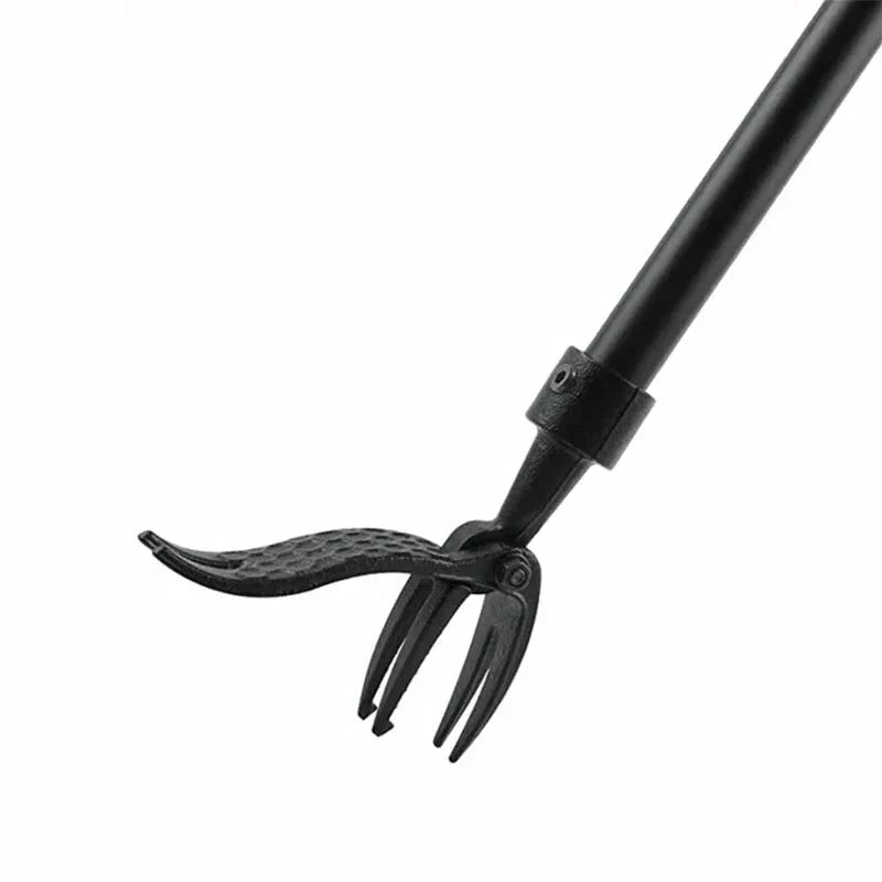 Weed Puller With Adjustable Long Stainless Steel Handle, Detachable Head