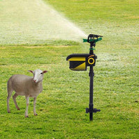 Motion-Activated Garden Sprinkler For Animal Repellent With Sensor