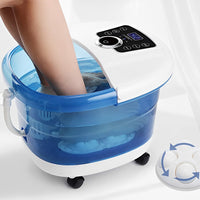 Foot Spa Bath Massager With Heat, Bubbles, Rolling Massage