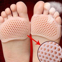 Metatarsal Pads Breathable Gel Cushions For Ball Of Foot, Set Of 2
