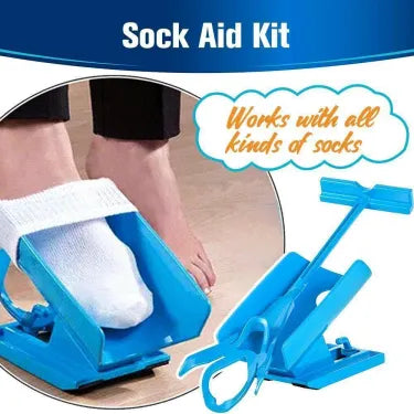 Compression Sock Aid Kit For Easy On And Easy Off Use