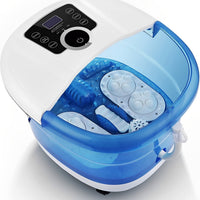Foot Spa Bath Massager With Heat, Bubbles, Rolling Massage