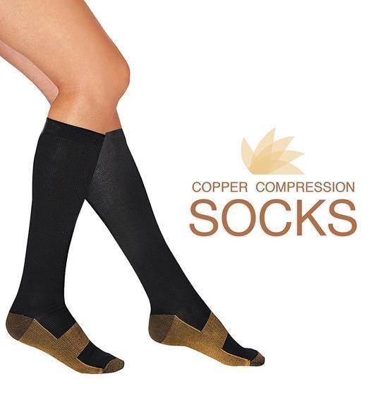 Compression Socks With Copper, 7 Pairs For Women And Men Workout Recovery