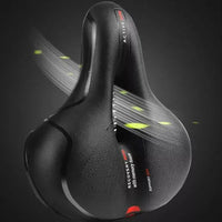 Gel Bike Saddle For Comfortable Cycling And Reduced Seat Discomfort