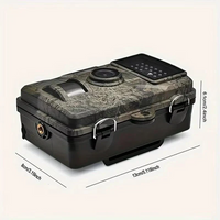 Trail Camera With Night Vision For Outdoor Wildlife And Animal Monitoring