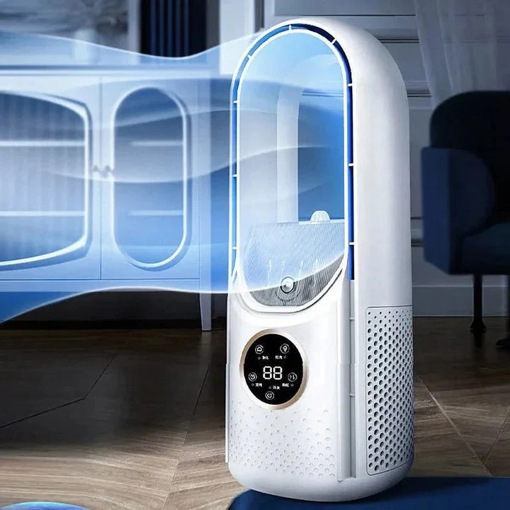 Portable Air Conditioner Blade-Free Silent Cooling For Small Rooms