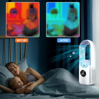 Portable Air Conditioner Blade-Free Silent Cooling For Small Rooms