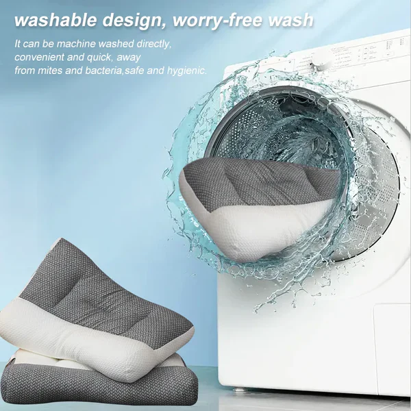 Neck Pillow Ergonomic Contour Support For Sleeping And Comfort