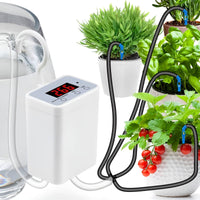 Watering Pump Controller With Automatic Timer And Moisture Sensor