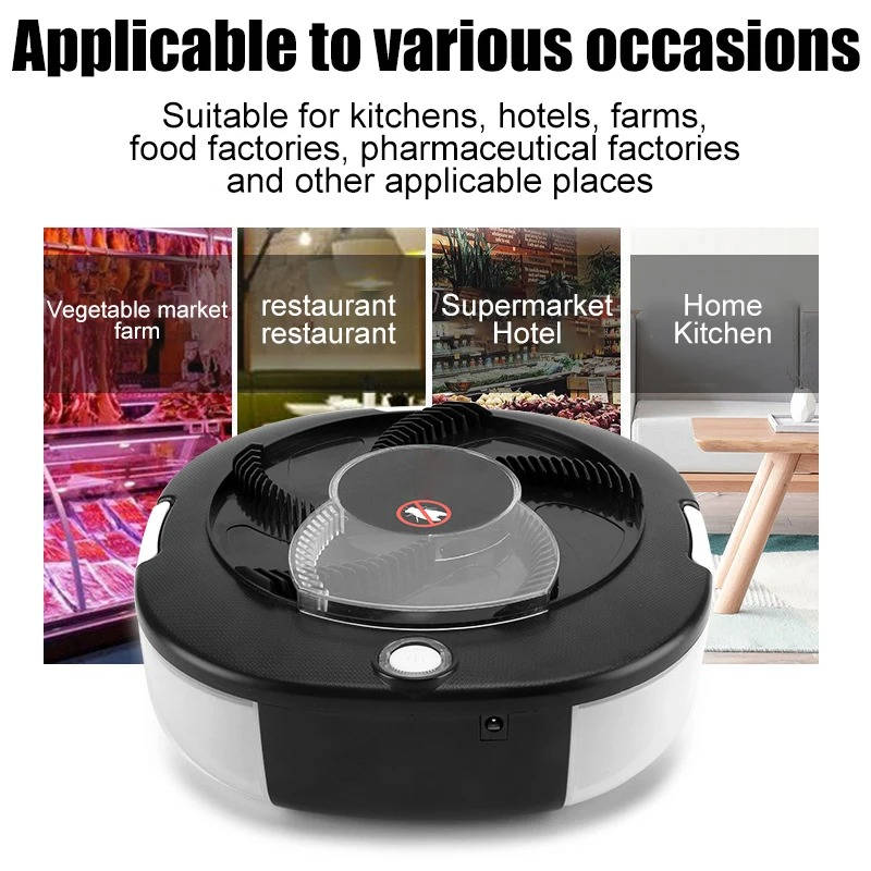 Electric Fly Trap For Indoor And Outdoor Use With LED Light