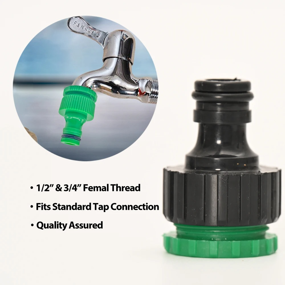 Drip Irrigation System With Automatic Timer For Garden Plants