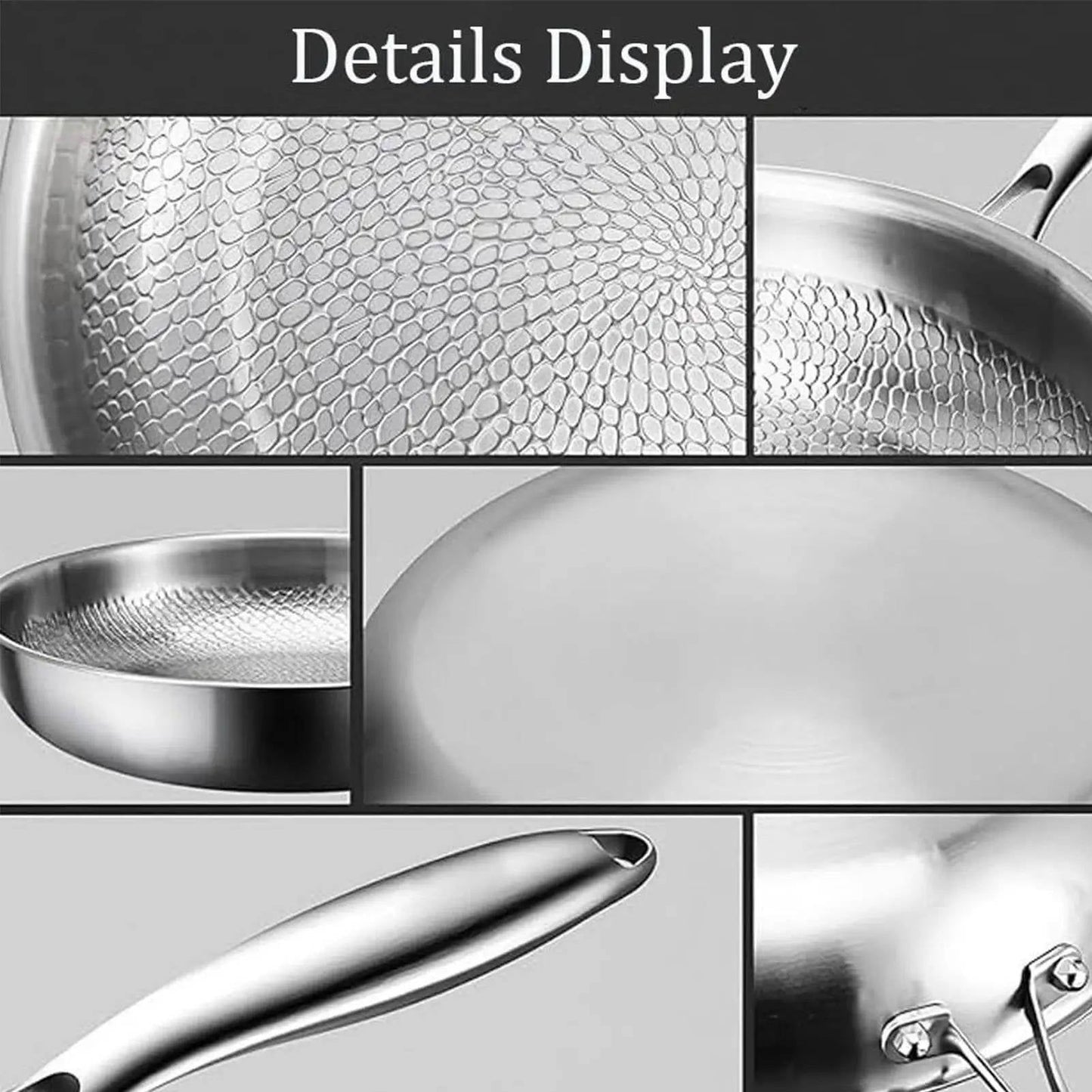 Pan With Titanium Nonstick, Non-Toxic Coating For Healthy Cooking