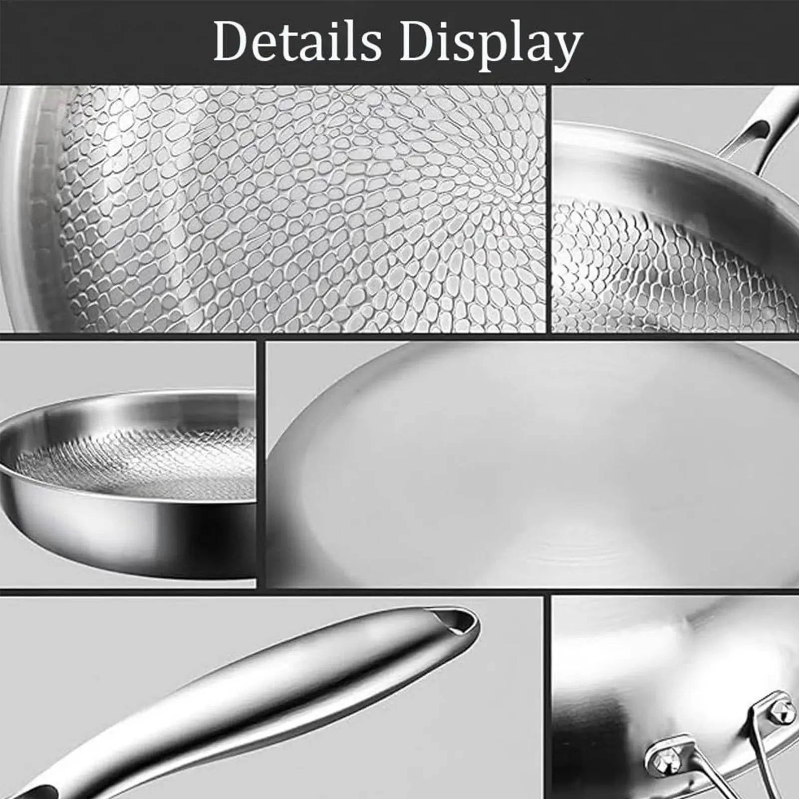 Pan With Titanium Nonstick, Non-Toxic Coating For Healthy Cooking