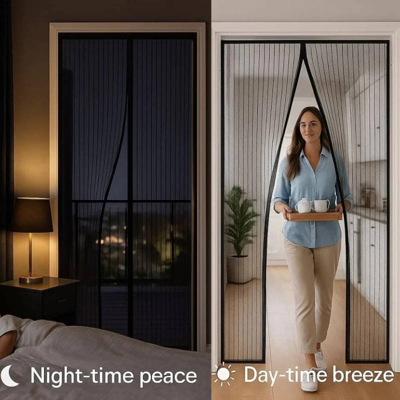 Magnetic Screen Door Custom Sizes For Doors, Patios, And Porches