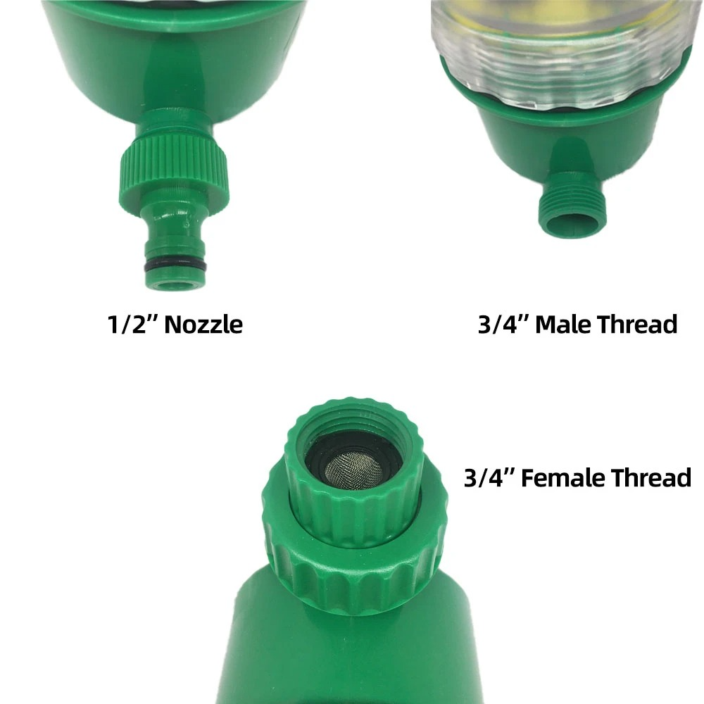 Drip Irrigation System With Automatic Timer For Garden Plants