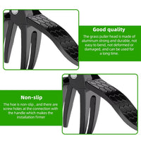 Weed Puller Stand Up Long Handle Garden Tool For Easy Weeding