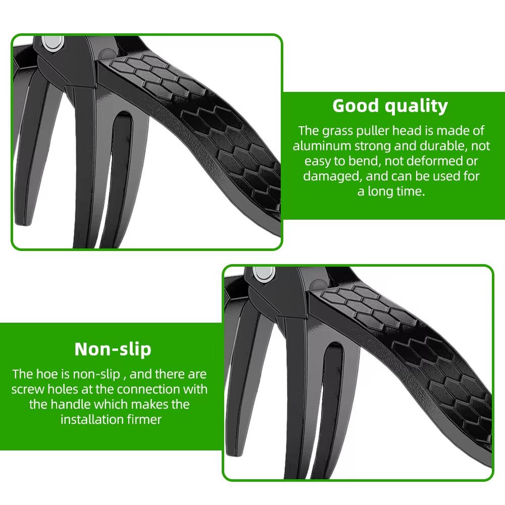 Weed Puller Stand Up Long Handle Garden Tool For Easy Weeding