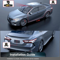 4-Channel Dash Cam with Night Vision and Parking Monitor, WiFi App Control